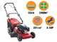 Marina Systems AGRI 55 SH 3V ZHW - Tondeuse &agrave; gazon thermique tract&eacute;e - Moteur Honda GCVX200