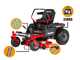 Snapper EZX107 - Tondeuse autoport&eacute;e &agrave; batterie &agrave; rayon de braquage z&eacute;ro - 72V/44Ah - Largeur de coupe 107 cm - 2 en 1