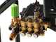 Ribimex RX22T - Nettoyeur haute pression thermique - 250 bar - 1020 l/h - Moteur &agrave; essence Loncin 420 cm&sup3;