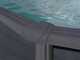 Gre Anthracite Ronde &Oslash;350 x 132 cm - Piscine hors-sol en acier