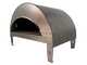 Pizza Party Emozione Perla - Four &agrave; pizza &agrave; gaz d'ext&eacute;rieur - Chambre de cuisson 40 x 70 cm - Sole en biscotto r&eacute;fractaire