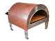 Pizza Party Ardore - Four &agrave; pizza &agrave; gaz d'ext&eacute;rieur - Chambre de cuisson 40 x 40 cm - Sole en briques r&eacute;fractaires