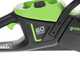 GreenWorks GD60CS40 - Tron&ccedil;onneuse &eacute;lectrique &agrave; batterie 60V 2Ah - Lame 41cm