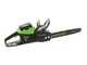 GreenWorks GD60CS40 - Tron&ccedil;onneuse &eacute;lectrique &agrave; batterie 60V 2Ah - Lame 41cm