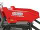 GeoTech-Pro GeoPorter 650 DHS Hydro - Brouette motoris&eacute;e &agrave; chenilles avec benne dumper 650 kg et pelle