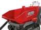 GeoTech-Pro GeoPorter 650 DHS Hydro - Brouette motoris&eacute;e &agrave; chenilles avec benne dumper 650 kg et pelle