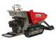 GeoTech-Pro GeoPorter 650 DHS Hydro - Brouette motoris&eacute;e &agrave; chenilles avec benne dumper 650 kg et pelle