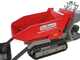 GeoTech Pro GeoPorter 650 DHS Hydro - Brouette motoris&eacute;e &agrave; chenilles avec benne dumper 650 kg et pelle - Transmission hydrostatique