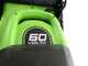 Greenworks GD60LM46SP - Tondeuse &agrave; gazon autotract&eacute;e &agrave; batterie 60V 2Ah - Largeur de coupe 46 cm
