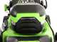 Greenworks GD60LM46SP - Tondeuse &agrave; gazon autotract&eacute;e &agrave; batterie 60V 2Ah - Largeur de coupe 46 cm