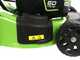 Greenworks GD60LM46SP - Tondeuse &agrave; gazon autotract&eacute;e &agrave; batterie 60V 2Ah - Largeur de coupe 46 cm