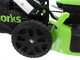 Greenworks GD60LM46SP - Tondeuse &agrave; gazon autotract&eacute;e &agrave; batterie 60V 2Ah - Largeur de coupe 46 cm