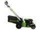 Greenworks GD60LM46SP - Tondeuse &agrave; gazon autotract&eacute;e &agrave; batterie 60V 2Ah - Largeur de coupe 46 cm