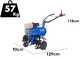 EuroMech YET 150 - Motobineuse thermique - 6,5 CV - Moteur Honda GP200