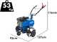 EuroMech YET 130 - Motobineuse thermique - 7 CV - Moteur Yagmur R210