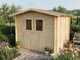 Alce Forrest 249x249 - Abri de jardin en bois - Avec fen&ecirc;tres et porte &agrave; double battant - 249 x 249 x 204 cm