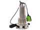 Ribimex PRPVC552V - Pompe submersible &eacute;lectrique pour eaux charg&eacute;es - 550 W
