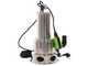 Ribimex PRPVC552V - Pompe submersible &eacute;lectrique pour eaux charg&eacute;es - 550 W