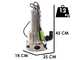 Ribimex PRPVC552V - Pompe submersible &eacute;lectrique pour eaux charg&eacute;es - 550 W