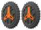 Paire de roues tout-terrain pour robot tondeuse Landroid Vision Cloud L 2WD - Worx