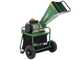 GreenBay GB-WERC 50 B - Broyeur de branches et v&eacute;g&eacute;taux &eacute;lectrique - Avec bac de ramassage