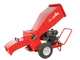 Attila ATS 1300 DLE - Broyeur de branches thermique - Moteur Loncin de 420 cm&sup3; avec d&eacute;marrage &eacute;lectrique - Double configuration d'&eacute;jection
