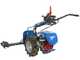 EuroMech BLITZ 70 - Motofaucheuse multifonction - Moteur Honda GX200 - 6.5 CV