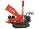 Attila ATS 1300 L TRACK - Broyeur de v&eacute;g&eacute;taux tract&eacute; sur chenilles avec ch&acirc;ssis de brouette motoris&eacute;e - Moteur Loncin 420 cm&sup3;