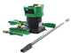 Unger Hydropower Ultra DI - Kit de nettoyage pour vitres et panneaux photovolta&iuml;ques - Perche t&eacute;lescopique en carbone 170-600 cm
