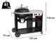 Weber Performer Premium Smart - Barbecue au charbon de bois - Grille 57 cm