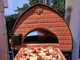 Pizza Party Bollore - Four &agrave; pizza hybride 2-en-1 gaz/bois - Chambre de cuisson 60 x 60 cm - Sole en biscotto r&eacute;fractaire