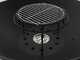 Royal Food FOL-4100 - Barbecue &agrave; bois et &agrave; charbon - Grille et plaque en acier inoxydable
