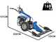 EuroMech BLITZ 70 - Motofaucheuse multifonction - D300 - 7 CV