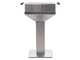 Royal Food CB 2100 - Barbecue &agrave; charbon - Grille en acier inox