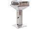 Royal Food CB 2100 - Barbecue &agrave; charbon - Grille en acier inox