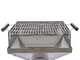 Royal Food CB 2100 - Barbecue &agrave; charbon - Grille en acier inox