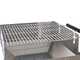 Royal Food CB 2100 - Barbecue &agrave; charbon - Grille en acier inox