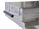 Royal Food CB 2100 - Barbecue &agrave; charbon - Grille en acier inox