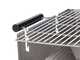 Royal Food CB 2100 - Barbecue &agrave; charbon - Grille en acier inox