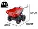 GeoTech Pro MiniTruck 250 - Brouette motoris&eacute;e 4x4 avec moteur Loncin LC1P65FE-2