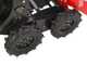 GeoTech Pro MiniTruck 500 - Brouette motoris&eacute;e 4x4 avec moteur Loncin G200F