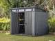 Keter Cortina 9x7 - Abri de jardin - Avec porte &agrave; double battant - 277 &times; 218 &times; 226 cm