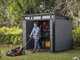 Keter Cortina 9x7 - Abri de jardin - Avec porte &agrave; double battant - 277 &times; 218 &times; 226 cm