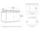 Keter Cortina 11 x 7 - Abri de jardin - Avec porte &agrave; double battant - 340 &times; 218 &times; 226 cm