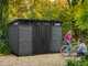 Keter Cortina 11 x 7 - Abri de jardin - Avec porte &agrave; double battant - 340 &times; 218 &times; 226 cm