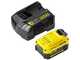 Stanley Fatmax SFMCBL714M1-QW - Souffleur de feuilles sur batterie - 18 V 4 Ah