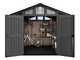 Keter Stronghold 10x8 - Abri de jardin - Avec porte &agrave; double battant - 305 &times; 243 &times; 251 cm