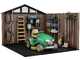 Keter Stronghold 10x8 - Abri de jardin - Avec porte &agrave; double battant - 305 &times; 243 &times; 251 cm