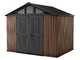 Keter Stronghold 10x8 - Abri de jardin - Avec porte &agrave; double battant - 305 &times; 243 &times; 251 cm