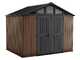 Keter Stronghold 10x8 - Abri de jardin - Avec porte &agrave; double battant - 305 &times; 243 &times; 251 cm